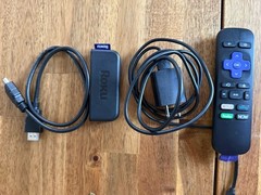 Roku 4K Streaming Stick Model 3820X with HDMI Cable and Remote Tested Works
