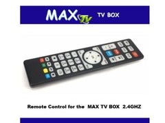 MaxTV BOX Remote Control FOR MAXTV Gold, Silver and 2.4 (older models)