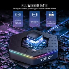 12.0 TV Box T95ZPLUS-H618 Quadcore-A53 Box 2.4G/5G Dual WI XVAC