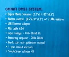 Rockford Fosgate Omnifi Digi Media Streamer MP3/WMA Audio CD Quality Converter