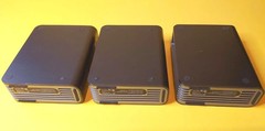 LOT OF 3 DEFECTIVE WESTERN DIGITAL WD TV LIVE PLUS HD MEDIA PLAYER WDBABX0000NBK
