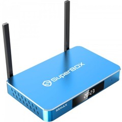 NEW SuperBox S5 MAX Android 12.0 WiFi 6 Voice Command 4GB DDR 6K Streaming Media
