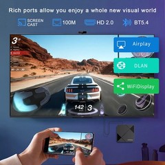 New Style Smart TV Box LEFFOT RK3518 BT5.4 Android 14.0 Wifi6 4K Google Voice Re