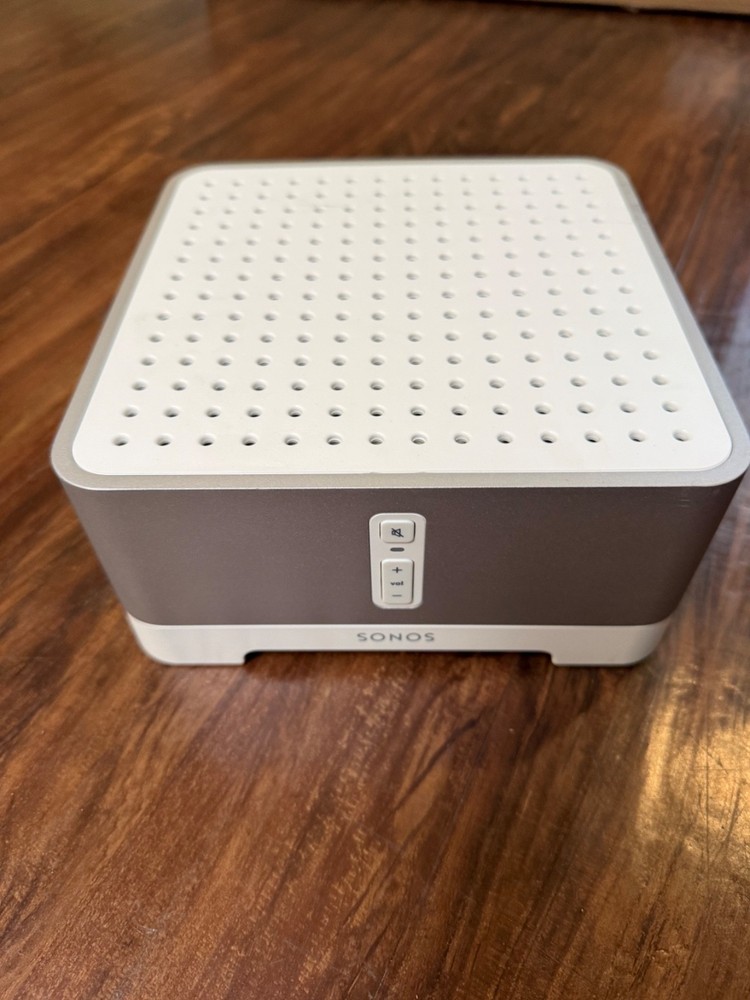 Sonos Connect:Amp Digital Media Streamer – White/Gray First generation