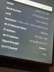 Apple TV 4K 1st Gen 32GB Media Streamer A1842 MQD22LL/A – No Remote Read