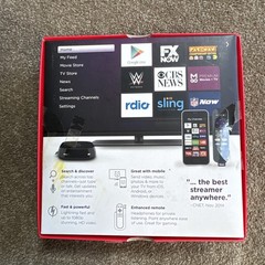 Roku 3 3rd Generation Media Streamer 4230R Black. Smoke Free Environment