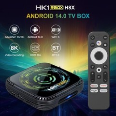 HK1 RBOX H8X H728 Android 14.0 TV box Octa Core 8K HDR10 1000M LAN Wifi6 Player
