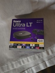 Roku Ultra LT HD/4K/HDR Dolby Vision 4-Core Streaming Media Player – new