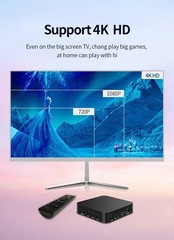 Smart TV Box Android 13.0 WIFI 6 Quad Core 4K UHD Media Stream Player MXQ PRO