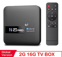 TOPSION H20PRO Smart TV Box Android 14.0 With Voice Assistant 2.4&5G Wifi 4K