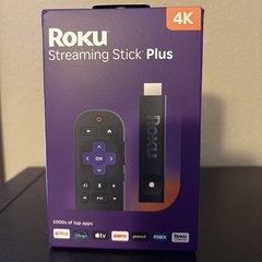 Roku Streaming Stick Plus 4K & HDR Streaming Device for TV with Voice Remote NEW