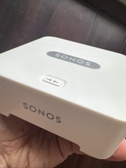 Sonos Bridge Wireless Extender Ethernet Switch w/ Cord – Model BRIDGE