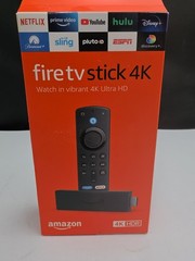 Amazon Fire TV Stick 4K HDR Streaming Device w/Alexa Voice Remote, Sealed Box
