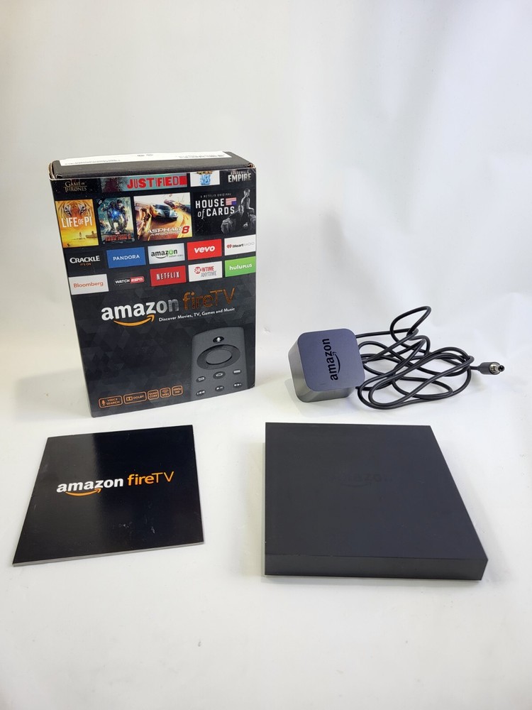 Amazon Fire TV Box 1st Generation CL1130 w/ Power Adapter *No Remote* TESTED