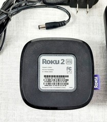 Roku 2 XS Black Media Streamer Model 3100X With Remote No Netflix