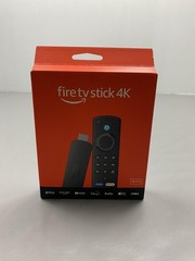 Amazon Fire TV Stick 4K (2nd Gen) Streaming Dongle Wi-Fi 6 Alexa Black HDR