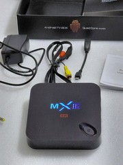 MX III Android Smart TV Box Kit Kat Quad Cortex A9 Octa Mali HD WiFi Parts Only