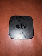 Apple TV 3rd Generation HD Streaming Media Player Black A1469 Unit See Desc