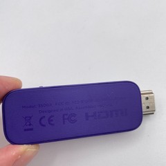 Roku 3500X 2nd Generation Streaming Stick Purple HDMI 1080p HD Dual-Band Wifi