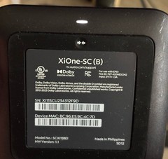 Xumo SCXI11BEI XiOne-SC(B) Stream Box HD Streaming w/HDMI and Power Cable