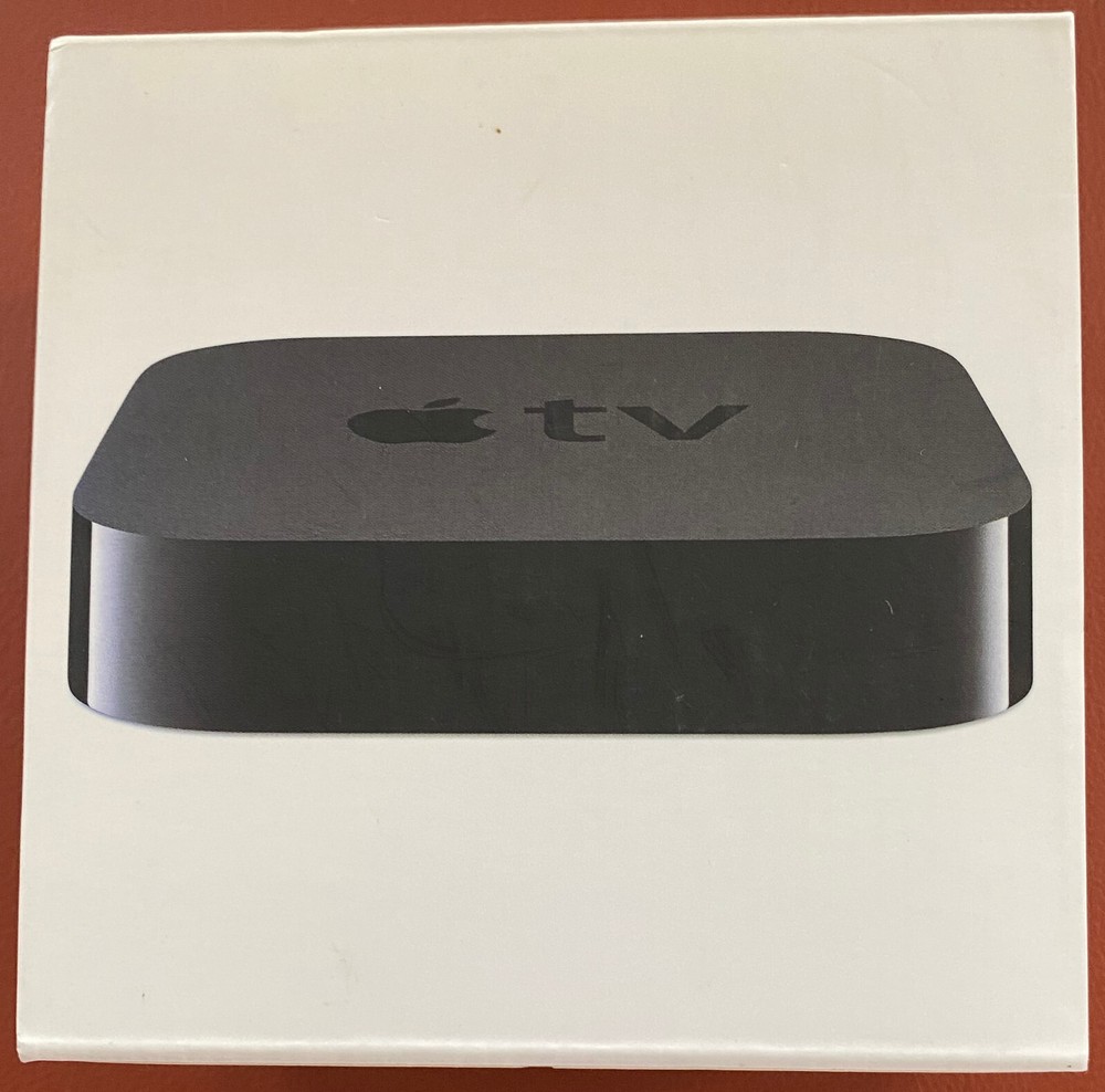 Apple TV (3rd Gen) 1080P or 720P video, Model A1427, MD199LL/A, Optical Audio