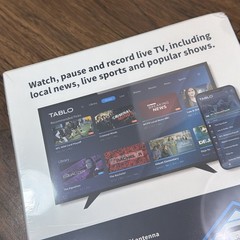 Tablo TV 4th Gen 2-Tuner 128GB 50+ Hours DVR with Antenna Watch & Record Live TV