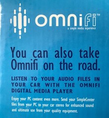 Rockford Fosgate Omnifi Digi Media Streamer MP3/WMA Audio CD Quality Converter