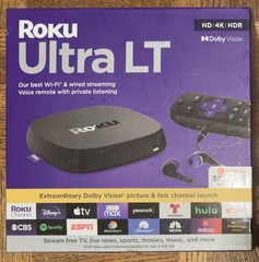 Roku Ultra LT 2021 HD Digital Streaming Device – Black