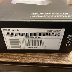 Sonos BRIDGUS1 Wireless Network Bridge White New Sealed In Box. Fast Shipping