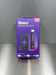 Roku Streaming Stick HD Media Player with Voice Remote – 2025 Model – New Sealed
