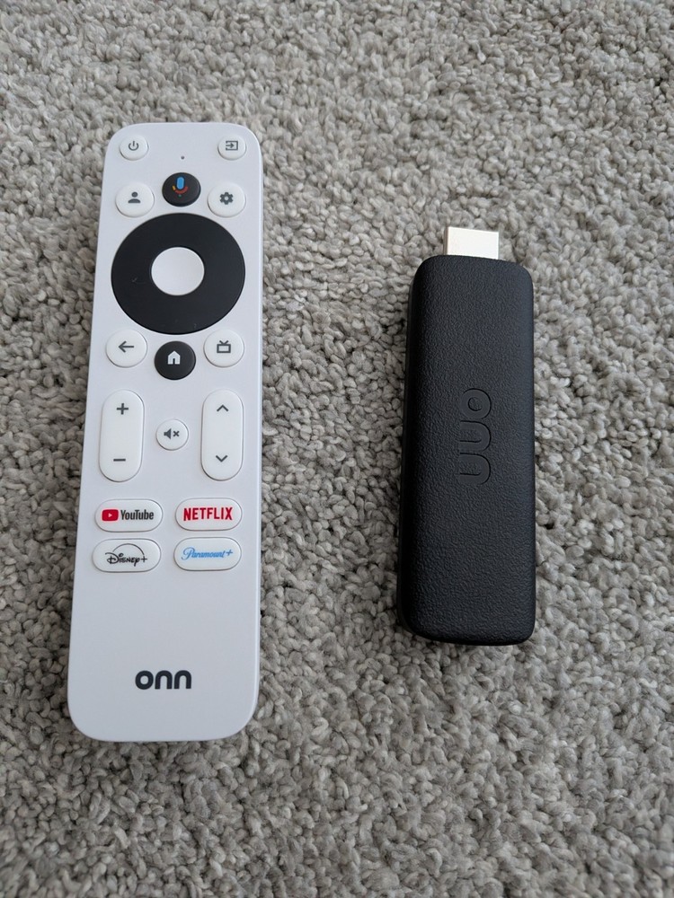 Onn Full HD 1080P Streaming Device + Google TV + Remote Control w/ Voice Control