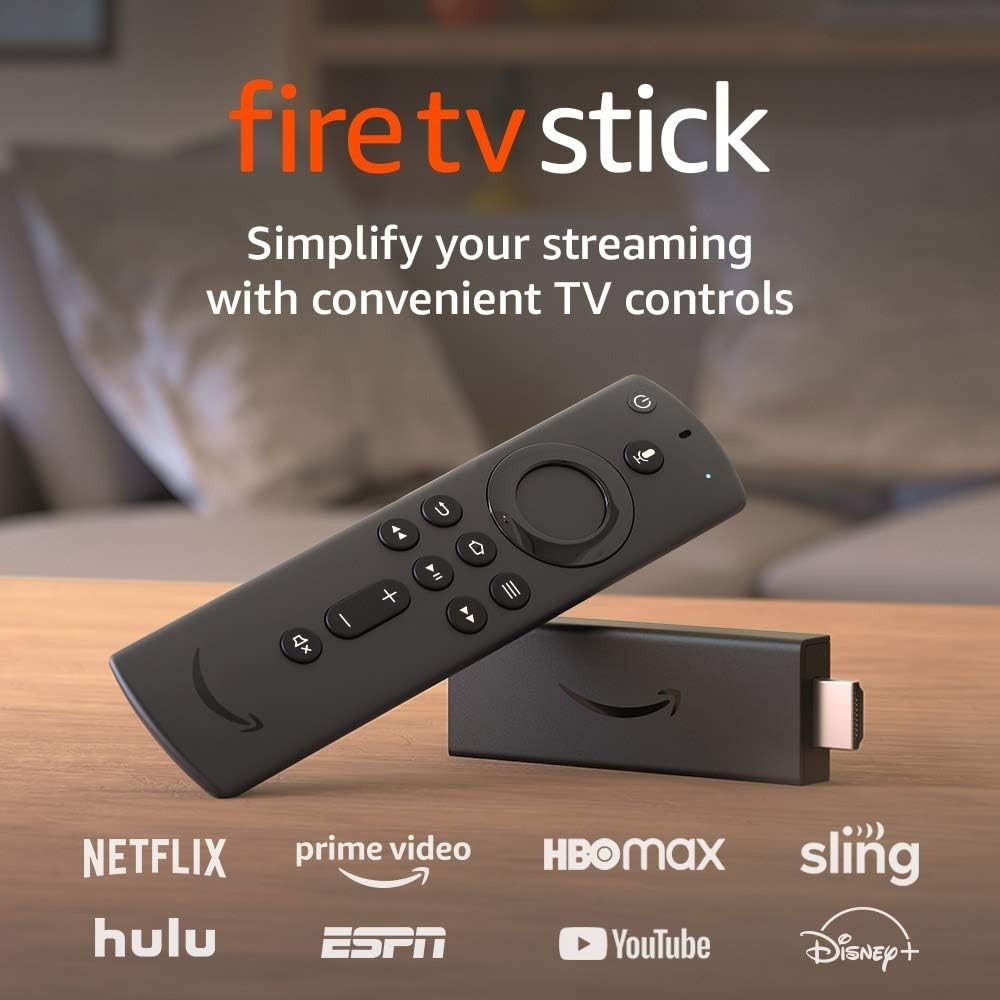 Amazon Fire TV Stick 3rd Generation with 2nd Generation Alexa Voice Remote OPEN
