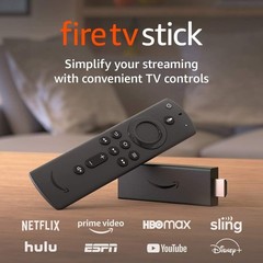 Amazon Fire TV Stick 3rd Generation with 2nd Generation Alexa Voice Remote OPEN