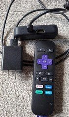 Roku 4K HDR Premiere 3920X Media Player with Remote and USB power adapter