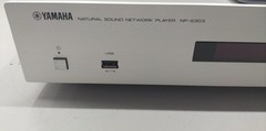 Yamaha NP-S303 Network Player RCA Analog Audio Highreso sound Silver Good