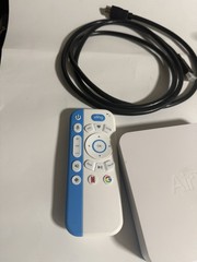 AirTV Player Media Streamer Box White with Remote and HDMI Cable