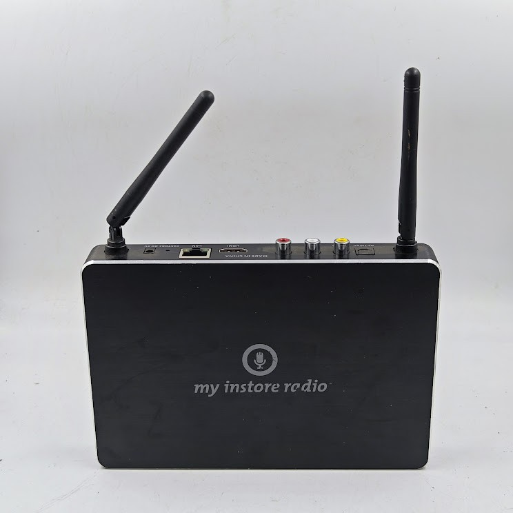 My Instore Radio MIR Player 2 – Used, Untested, No Accessories