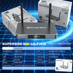 SuperBox S6 Ultra – The Ultimate Streaming Device Same Day Shipping AUTO UPDATED