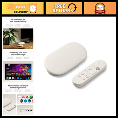 4K Streaming Media Player – Voice Search Remote, Smart Home Control, 32GB Storag