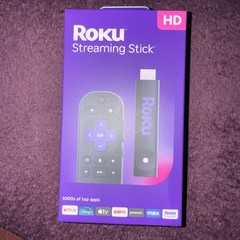 New Roku 3840R Streaming Stick HD Media Player with Voice Remote – 2025 Model