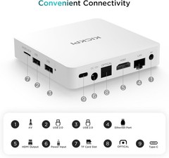 Android 11.0 KP1 TV Box – 4K Streaming with Voice Control & Chromecast
