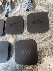 Apple TV Bundle Three Model A1469 Two Model A1427 Three Universal Chargers