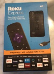 Roku Express HD Streaming Media Player (Black) BRAND NEW