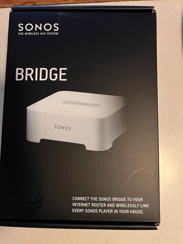 Sonos Bridge Wireless HiFi System White SW V4.0