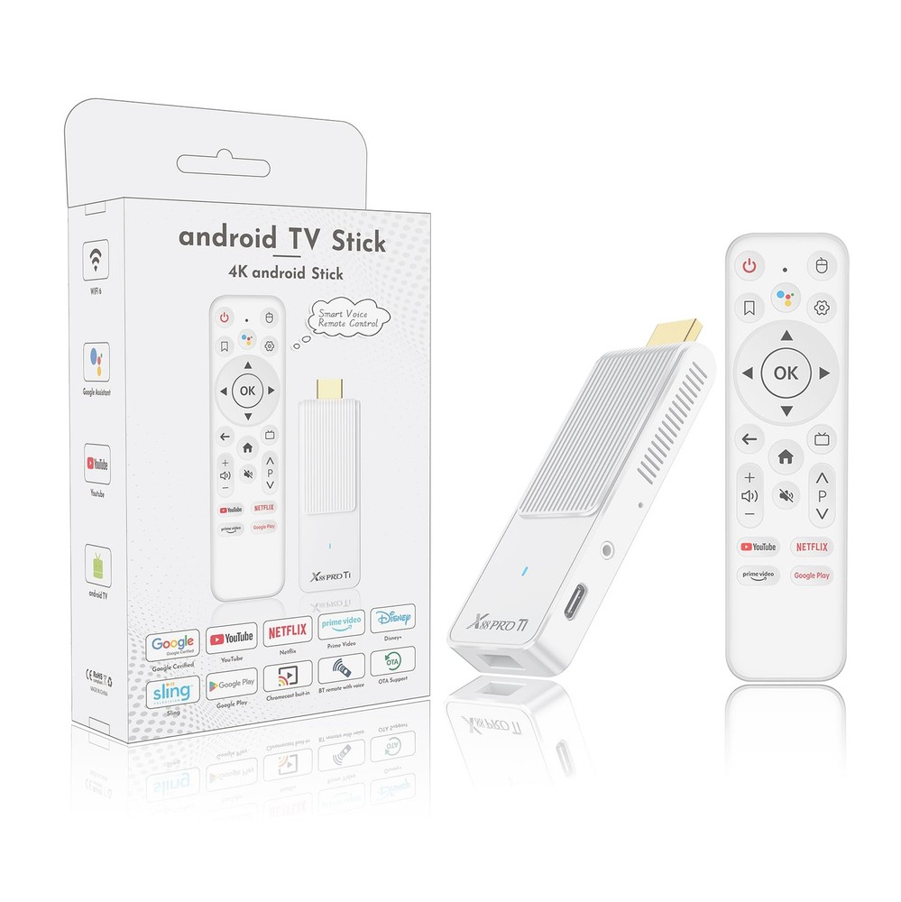 Android TV Stick 4K, NEW TV Stick Android 14.0 2GB RAM 16GB ROM Ultra HD RK35…