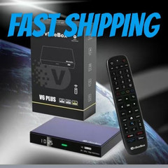 vSeeBox V6 PLUS 8K Ultra High-Definition Media Streamer Box Wi-Fi HDMI Black