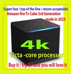 Amazon firetv Firetv cube 4k 3rd generation -from most trusted seller on Ebay
