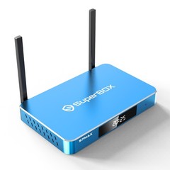 SuperBox S7 Max 64GB Android TV BOX -Authorized Distributor-Free Shipping 2026