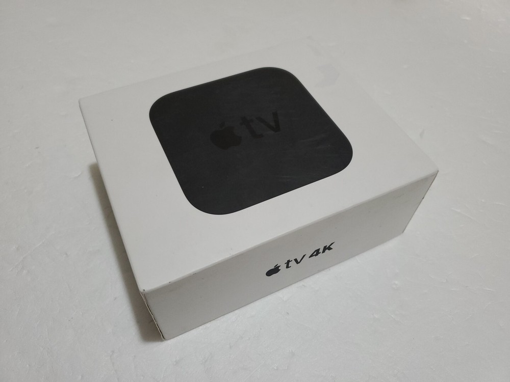 Box for the Apple TV 4K HDR 64GB Black A1842- BOX ONLY!!