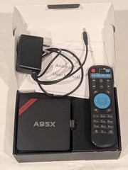 Nexbox A95X Android 6.0 TV Amlogic S905X Quad Core 3D 4K HD Support 2.4G Wi-Fi